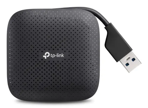TP-Link UH400 huby i koncentratory USB 3.2 Gen 1 (3.1 Gen 1) Type-A 5000 Mbit/s Czarny