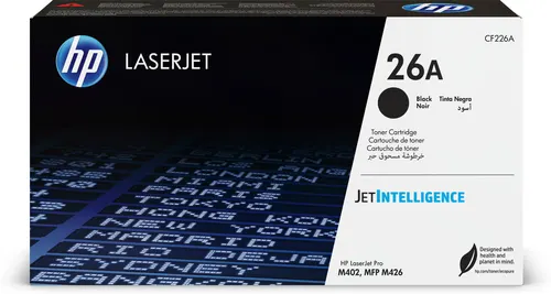 HP 26A oryginalny wkład z czarnym tonerem