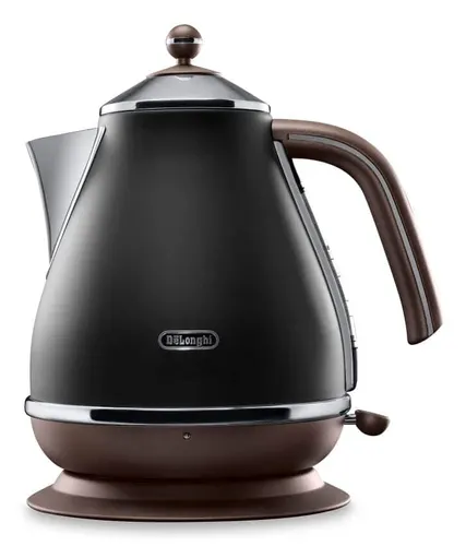 De’Longhi KBOV 2001.BK czajnik elektryczny 1,7 l 2000 W Czarny, Brązowy