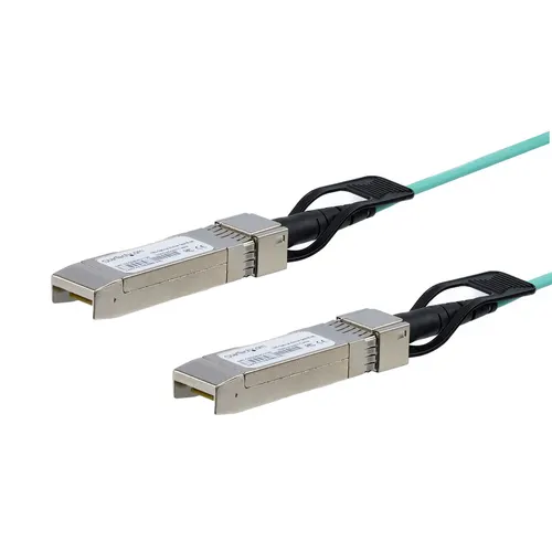 StarTech.com SFP10GAOC5M kabel InfiniBand / światłowodowy 5 m SFP+ Turkusowy