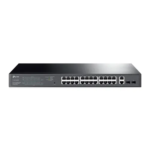 TP-Link TL-SG1428PE przełącznik sieciowy Zarządzany L2 Gigabit Ethernet (10/100/1000) Obsługa PoE 1U Czarny