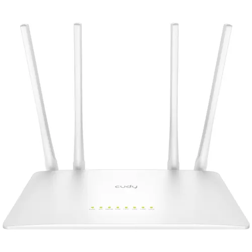 Cudy WR1200 router bezprzewodowy Fast Ethernet Dual-band (2.4 GHz/5 GHz) Biały