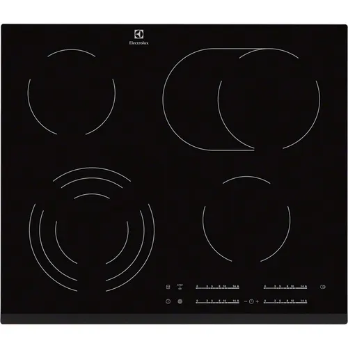 Electrolux EHF6547FXK płyta kuchenna Czarny Wbudowany 4 stref(y)