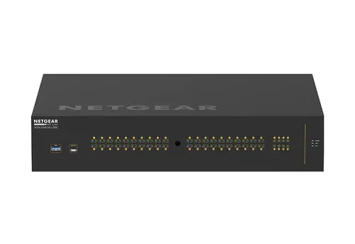 NETGEAR GSM4248UX Zarządzany L2/L3 Gigabit Ethernet (10/100/1000) Obsługa PoE 2U Czarny