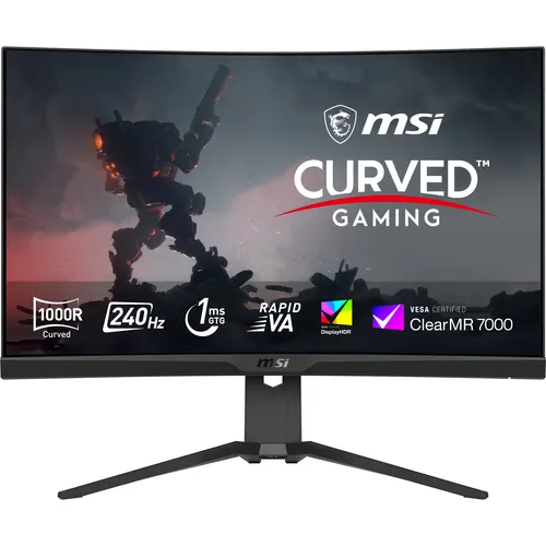MSI MPG 275CQRXF monitor komputerowy 68,6 cm (27") 2560 x 1440 px Wide Quad HD Czarny