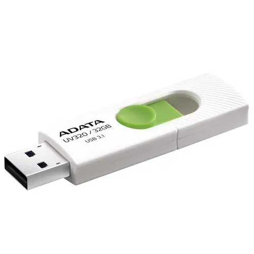 ADATA UV320 pamięć USB 32 GB USB Typu-A 3.2 Gen 1 (3.1 Gen 1) Zielony, Biały