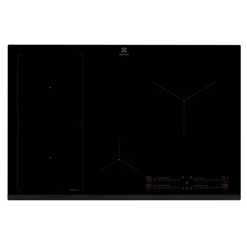 Electrolux EIS82453 Czarny Wbudowany 80 cm Płyta indukcyjna strefowa 4 stref(y)