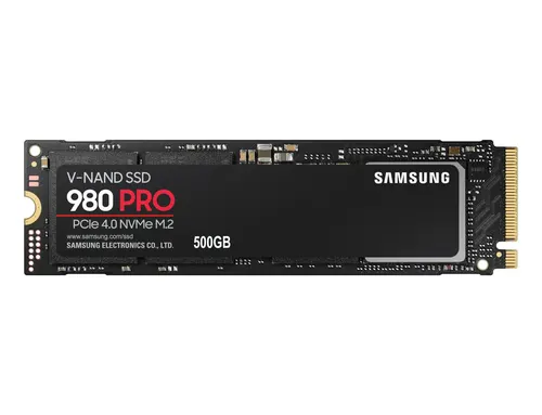 Dysk SSD Samsung 980 PRO 500GB M.2 2280 PCIe 4.0 x4 NVMe (6900/5000 MB/s) TLC
