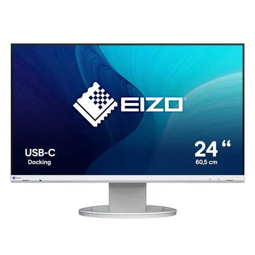 EIZO FlexScan EV2480-WT monitor komputerowy 60,5 cm (23.8") 1920 x 1080 px Full HD LCD Biały