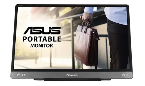 ASUS MB14AC monitor komputerowy 35,6 cm (14") 1920 x 1080 px Full HD Szary