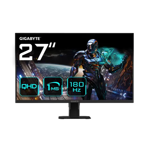 GIGABYTE GS27QA monitor komputerowy 68,6 cm (27") 2560 x 1440 px Quad HD LCD Czarny