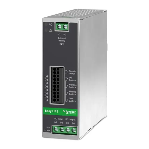APC Din Rail Mount Switch Power Supply Battery Back Up 24V DC 10A zasilacz UPS 0,24 kVA 240 W