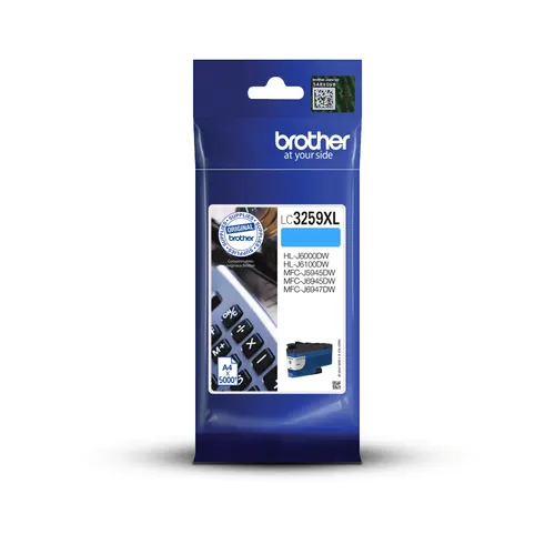 Brother LC3259XLCP kaseta z tonerem 1 szt. Oryginalny Cyjan