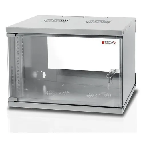 Techly I-CASE EL-1006G45 stojak 6U Szafa wisząca Szary