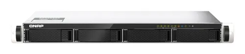 QNAP TS-435XEU NAS Rack (1U) Marvell CN9131 4 GB DDR4 0 TB QNAP QTS Czarny, Szary