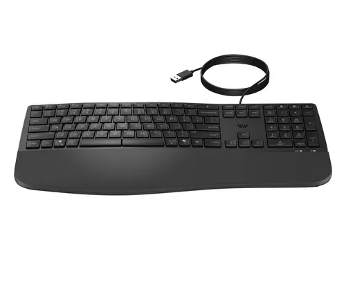 HP Klawiatura przewodowa 485 Comfort, układ niemiecki (QWERTZ)