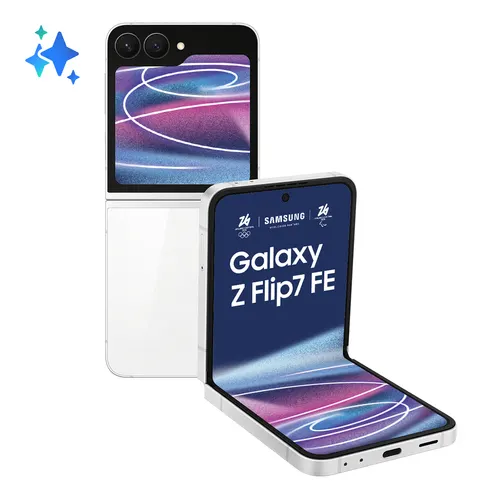 Samsung Galaxy Z Flip7 FE 17 cm (6.7") 5G 8 GB 256 GB 4000 mAh Biały