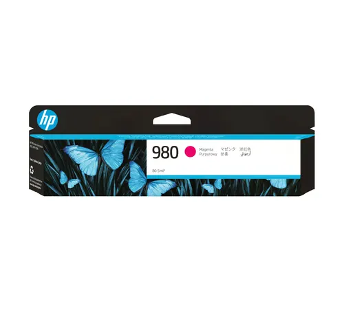 HP 980 oryginalny wkład atramentowy, purpurowy