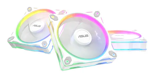 ASUS Prime MR120 Fan ARGB Reverse White 3in1 Obudowa komputera Wentylator 12 cm Biały 3 szt.