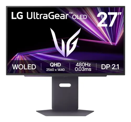 LG 27GX790A-B monitor komputerowy 68,6 cm (27") 2560 x 1440 px 2K OLED Czarny