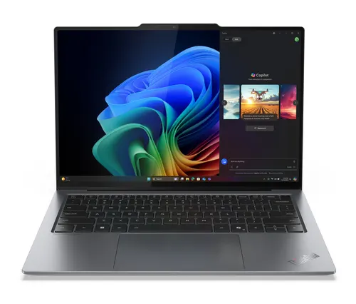 Lenovo ThinkPad X9-14 Gen 1 Copilot+ PC Intel Core Ultra 7 258V Laptop 35,6 cm (14") 2.8K 32 GB LPDDR5x-SDRAM 1 TB SSD Wi-Fi 7 (802.11be) Windows 11 Pro Szary Angielski
