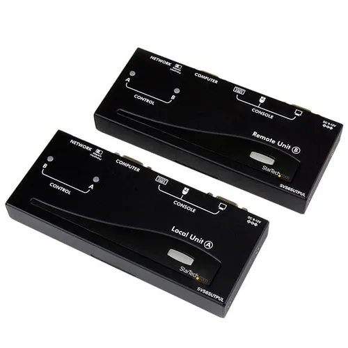 StarTech.com SV565UTPUL przedłużacz KVM Nadajnik i odbiornik