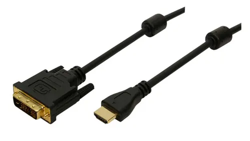 LogiLink HDMI>DVI-D 5m Czarny