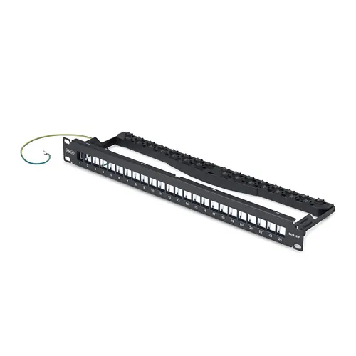 StarTech.com C6PANELSTP241U panel krosowniczy 1U