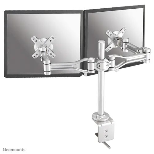 Neomounts FPMA-D1030D uchwyt / stojak do monitorów 61 cm (24") Biurko Srebrny