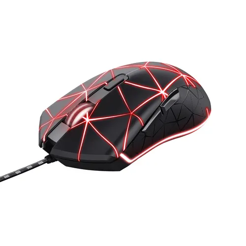 Trust GXT 133 Locx myszka Gaming Dla praworęcznych USB Typu-A Optyczny 4000 DPI
