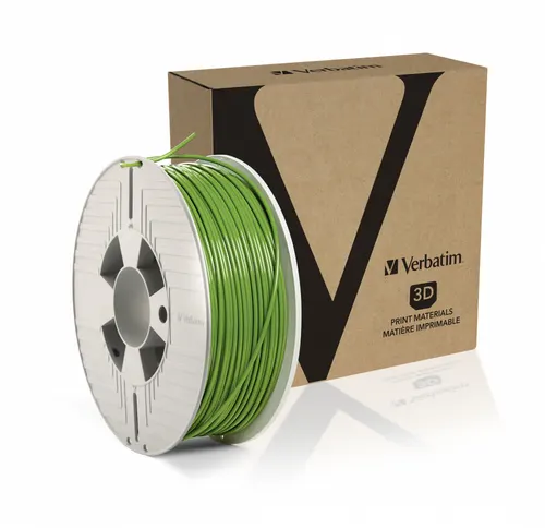 Verbatim 55334 materiały drukarskie 3D Kwas polimlekowy (PLA) Zielony 1 kg