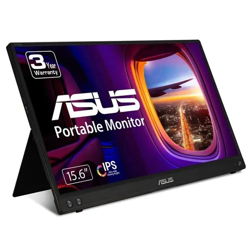 ASUS MB16ACV monitor komputerowy 39,6 cm (15.6") 1920 x 1080 px Full HD LED Czarny