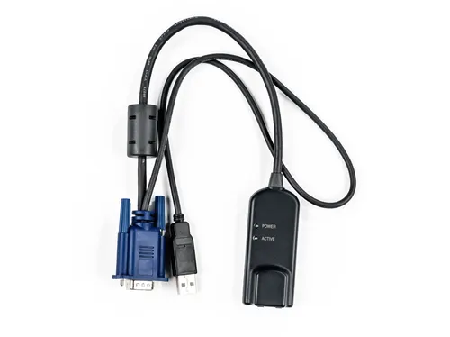 Vertiv Avocent MPUIQ-VMCHS kabel KVM Czarny, Niebieski 0,3556 m