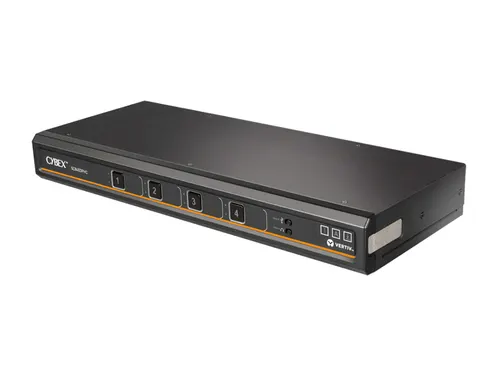 Vertiv SC845DPH-400 przełącznik KVM Czarny