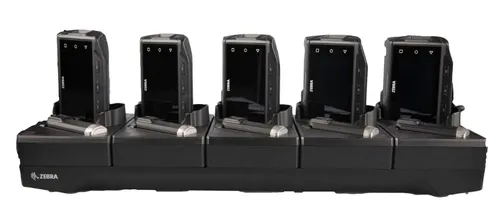 WT6000 5SLOT CHARGE ONLY SHARECRADLE W/SPARE BATTERY CHARGER. REQUIRES DC LINE CORD 50-16002-029R AND GROUNDED AC LINE CORD