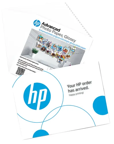 HP Papier fotograficzny Advanced, błyszczący, 65 lb, (12,7 × 12,7 cm 20 arkuszy