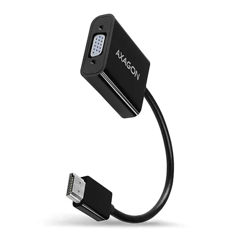 Axagon RVH-VGAN adapter kablowy 0,15 m HDMI Typu A (Standard) VGA (D-Sub) Czarny
