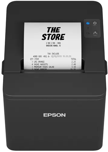 Epson TM-T20IV (101):USB+SERIAL, PS, BLK, wersja brytyjska