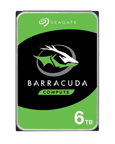 Seagate Barracuda 6TB dysk twardy 5400 RPM 256 MB 3.5" SATA III
