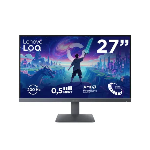 Lenovo LOQ 27-10 monitor komputerowy 68,6 cm (27") 1920 x 1080 px Full HD LED Czarny