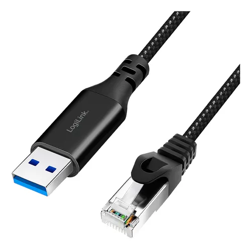 LogiLink CU0406 kabel sieciowy Czarny 10 m Cat6 S/FTP (S-STP) Okrągły