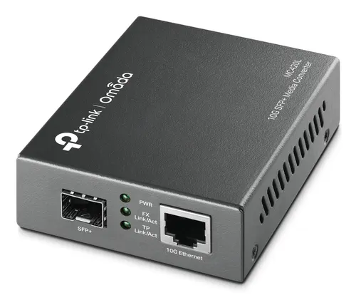 TP-Link Omada MC420L konwerter sieciowy 10000 Mbit/s Multifunkcyjny, Pojedynczy Czarny