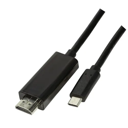 LogiLink UA0329 zewnętrzna karta graficzna usb Czarny