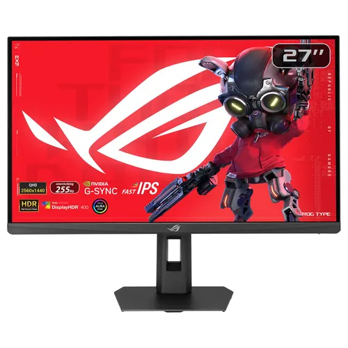 ASUS ROG Strix XG27ACMES monitor komputerowy 68,6 cm (27") 2560 x 1440 px Wide Quad HD LCD Czarny
