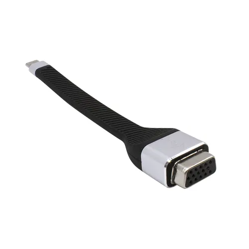 i-tec C31FLATVGA60HZ adapter kablowy 0,11 m USB Type-C VGA (D-Sub) Czarny
