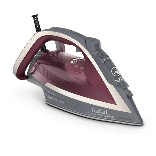 Tefal Ultragliss Anti-Calc Plus FV6840 Żelazko parowe 2800 W Fioletowy, Srebrny