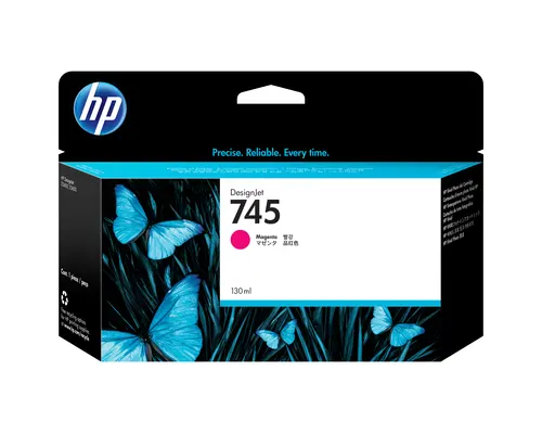 HP 745 130-ml DesignJet Magenta Ink Cartridge