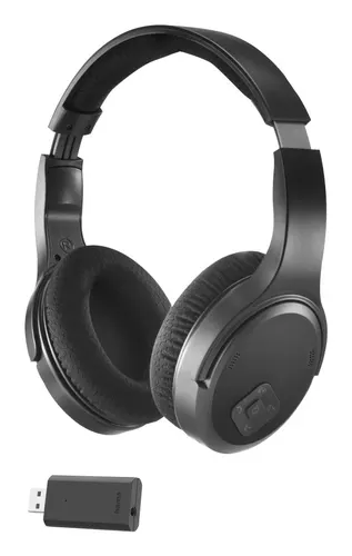 Hama 00221847 słuchawki/zestaw słuchawkowy Przewodowy i Bezprzewodowy Opaska na głowę TV Bluetooth Czarny
