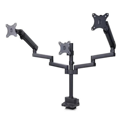 StarTech.com 3MP2AG-MONITOR-ARM uchwyt / stojak do monitorów 68,6 cm (27") Biurko Czarny