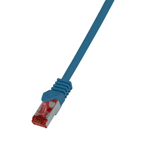 LogiLink CQ2066S kabel sieciowy Niebieski 3 m Cat6 S/FTP (S-STP) Okrągły